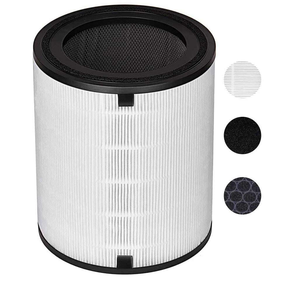 LEVOIT LV-H133 Air Purifier Replacement Filter Set True Activated Carbon Filters